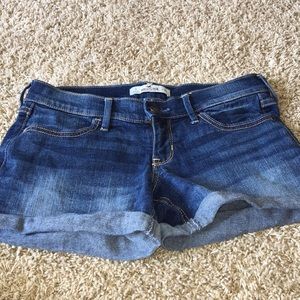 Hollister jean shorts